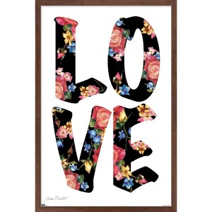 Trends International Jean Plout - Love Framed Wall Poster Prints - 1 of 4