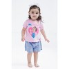 Ms. Rachel Baby Girls T-Shirt and Chambray Shorts Outfit Set Infant Sizes (12 Months - 5T) - 2 of 4