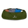 Bear & Bark Large Duffle Bag - Green 50"x20" - 257lb - Extra Large Canvas Military and Army Cargo Style Carryall Duffel for Men and Woman - 3 of 4
