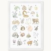 Wynwood Studio 15"x21" Baby Alphabet Wall Art White Frame: Modern Style, Mixed Media, Wood Composite Frame, Vertical Layout - 3 of 3