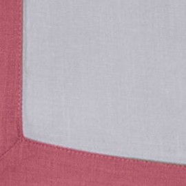 pink carnation and white