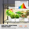 VEVOR Plant Stand with Grow Light, 6-Tier Large Tall Plant Shelf with 3000K 200W Full Spectrum Grow Light, Indoor Grow Light Shelf, Black - 3 of 4