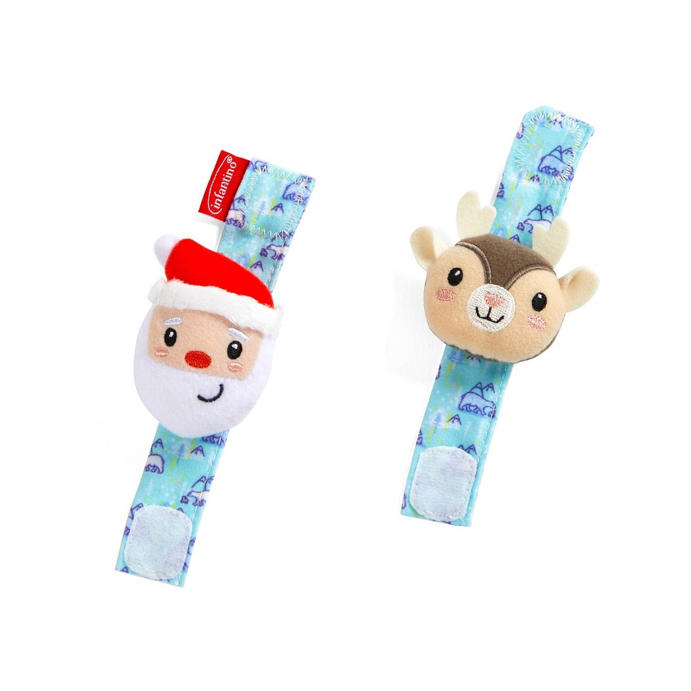 Photos - Rattle / Teether Infantino Go gaga! Holiday Wrist Rattles 