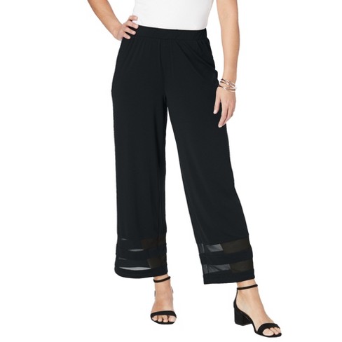 Jockey Women's Stretch Woven Adventure 7/8 Pant L Black : Target