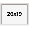 PosterPalooza | Shadow Box 1.5" Depth Silver Picture Frame - UV Acrylic, Backing Board, Hanging Hardware - 2 of 4