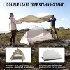 Naturehike Cloud-Up 2 Person Tent Lightweight Backpacking Tent with Footprint - Free Standing Ultralight Camping Hiking Backpack Tents Two Person Tent - 4 of 4