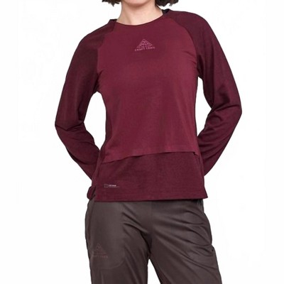Women's Wo's Adv Trail Wool Wind Long Sleeve Tee - Craft Sportswear