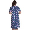 Dreamcrest Short Sleeve Seersucker Duster Housecoat Women Sleepwear - 3 of 3