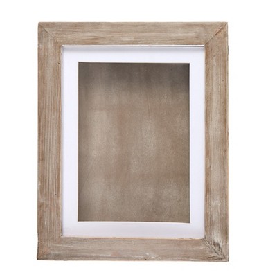 The Lakeside Collection Interchangeable Artwork Frame With Storage 5" x 7", 8.5" x 11", 9" x 12" - 5" x 7" Wood
