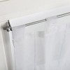 Evideco French Home Goods Adjustable Tension Rod Set, Available in 12"-20", 20"-31", 31"-47", No-Screw Installation Perfect for Café Curtains - 4 of 4