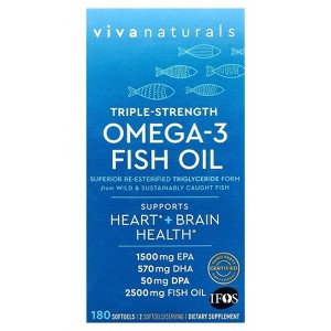 Viva Naturals Triple Strength Omega-3 2500mg