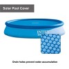 Intex 29022E Swimming Pool Solar Cover Tarp Bundled with Intex 28211EH Metal Frame Above Ground Swimming Pool with Type "A" Filter Cartridge - 4 of 4