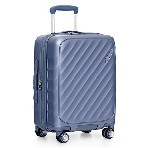 Traveler's Choice Elm 21" Hardside Expandable Spinner Carry On Suitcase - 1 of 4
