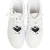 Unique Bargains Flat Heart Shoelace Charms 1 Pair - 2 of 4