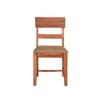 Taran Designs,Oren Upholstered Solid Wood Dining Chairs (Set of 2) - 3 of 4