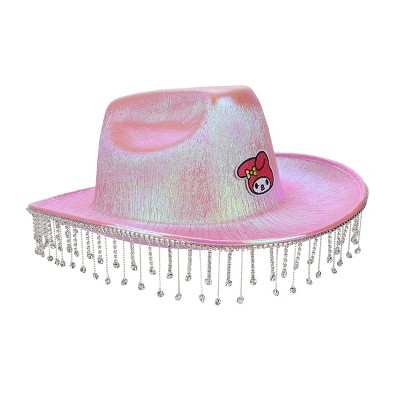 My Melody Character Art Pink Cowboy Hat-OSFA - image 4