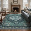 Abynow Medallion Faded Persian Indoor Area Rug - 4 of 4