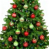 20-Pack Christmas Decorations Multicolor Christmas Ball Ornaments, 2.36 Inch Shatterproof Decorations - 2 of 4