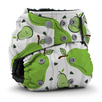 Image of Kanga Care Rumparooz OBV (Organic viscose of Bamboo Velour) One Size Pocket Cloth Diaper | Bartle Green (6-40lbs)