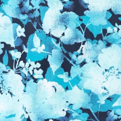 navy floral