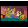 Men's The Simpsons Treehouse of Horror Doppelgangers Scene Pull Over Hoodie - 2 of 4