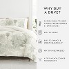 Eucalyptus 3PC Duvet Cover Set - Durable Microfiber, Paradise Toile Pattern, Breathable - Becky Cameron - image 4 of 4