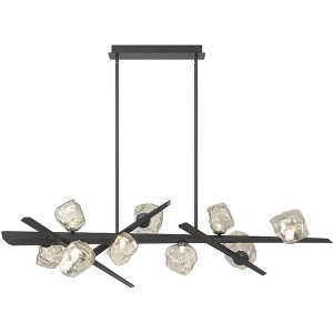 Eurofase Lighting Thorah 9 - Light Chandelier in  Graphite - 1 of 3