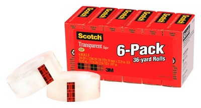 Scotch 3pk Storage Packaging Tape 1.88 X 38yd : Target