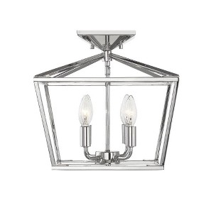 Savoy House Townsend 4 - Light Semi-Flush Mount in  Polished Nickel - 1 of 1