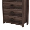 Sapphtopaz Retro Drawer Dresser for Bedroom, Wooden Closet Organizers and Storage with Handles Storage Cabinet for Bedroom, Entryway - 3 of 4