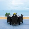 Jolin 7 Pc Dining Set - Outdoor - PAT7706 - Safavieh - 3 of 4