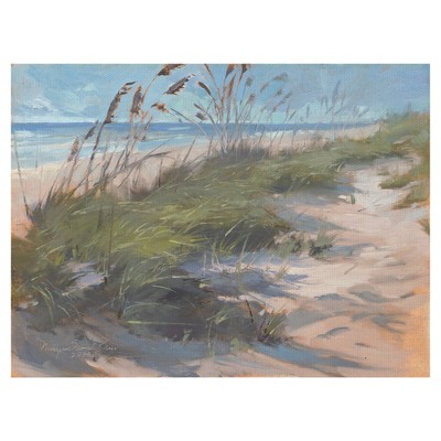 Sea Oats Waltz By Samuel Price Wrapped Unframed Wall Canvas - Masterpiece Art Gallery