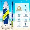 Garvee 350LBs Inflatable Stand Up Paddle Board, 10'6" x 33" x 6", 11FT Non-Slip Deck, Complete Accessories - Pump, Bag Included for Youth & Adults - 4 of 4