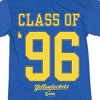 Yellowjackets Wiskayok High School Class of '96 Women's Royal Blue Short Sleeve Crew Neck Sleep Shirt - 2 of 2