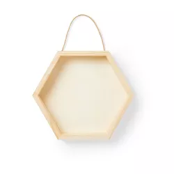 DIY Base Hexagon Box Unfinished Craft - Mondo Llama™
