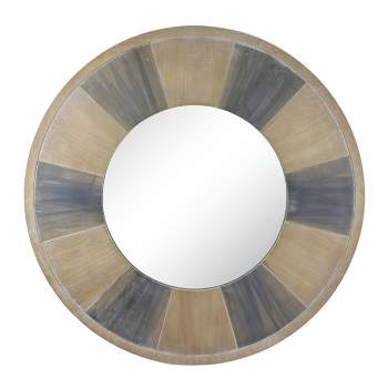 27" Round Rustic Mirror - Stonebriar Collection