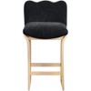 Meridian Furniture,Shaw Chenille Fabric Upholstered Counter Stool - 2 of 4