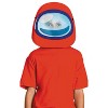 Among Us Kids' Red Imposter Halloween Costume Mask - Red - One Size Fits Most - 2 of 2