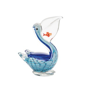 Beachcombers Pelican Glass Figurine - 1 of 2