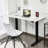 Costway 48'' Electric Sit to Stand Desk Adjustable Standing Workstation - 2 of 4