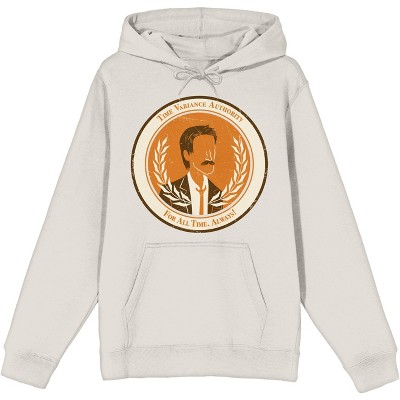 The Variance Authority For All Time Always Orange Logo Graphic Men's Packaged Hoodie  in Sand