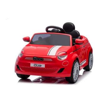 Best Ride on Cars 12v Fiat 500 Ride-On - Red