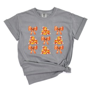 Simply Sage Market Coquette Candy Corn Chart Garment Dyed Tee - 1 of 4