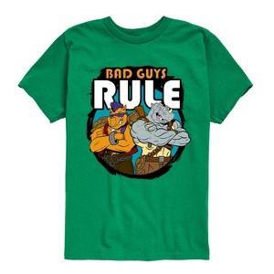 Boys' - Teenage Mutant Ninja Turtles - Bad Guys Rule Short Sleeve Graphic T-Shirt - 1 of 4