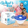 Underwater LED Pool Fountain for Nighttime Ambiance with Rechargeable Battery, 6 Light Modes, 3-Foot Spray - 2 of 4