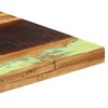 vidaXL Bistro Table Square 19.7 inches x19.7 inches x29.5 inches  Solid Reclaimed Wood - 4 of 4