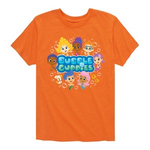 Boys' - Nickelodeon - Bubble Guppies Character Group Short Sleeve Graphic T-Shirt - 1 of 4