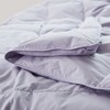 Puredown Lightweight & All-Season Organic Cotton Down Fiber Comforter, Duvet Insert Perfect for Year-Round Use - 4 of 4