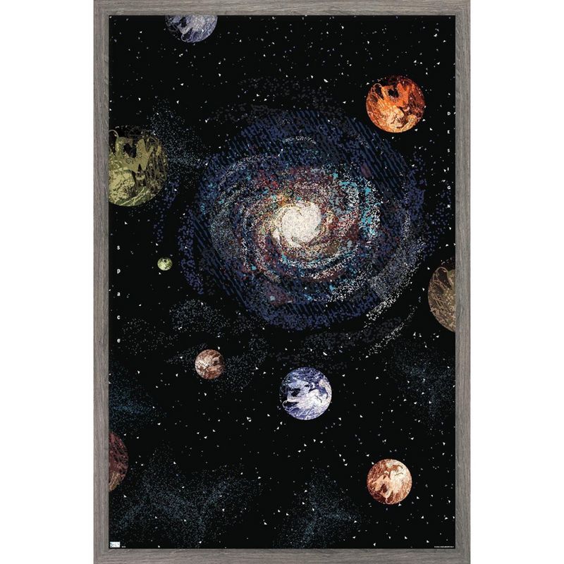 Trends International Galaxy Framed Wall Poster Prints, 1 of 7