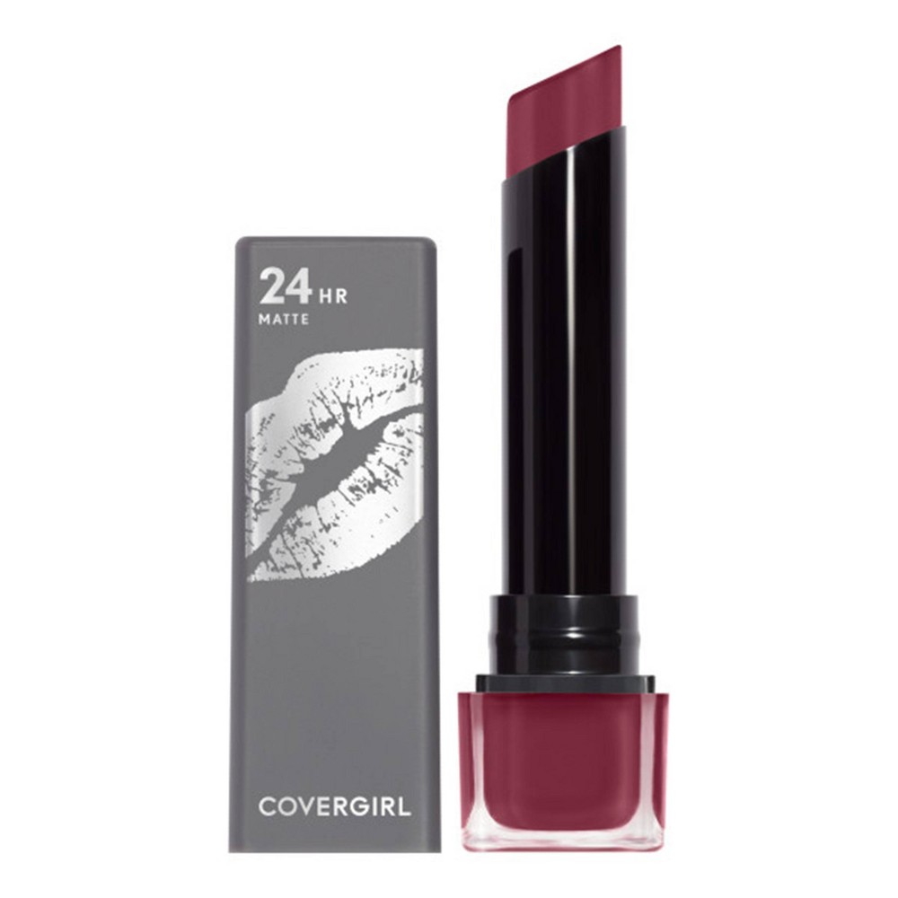 COVERGIRL Exhibitionist 24HR Matte Lipstick High Roller - 0.09oz